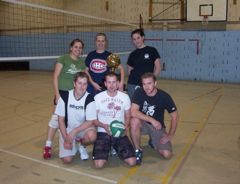 Les Autruches Champions Automne 2007 Montréal Volleyball